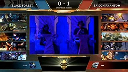 ROV Throne of Glory Tournament 2017 - Black Forest vs Saigon Phantom Game 2