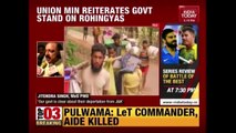 Politician Jitendra Singh Blames Previous Government For Rohingya Crisis