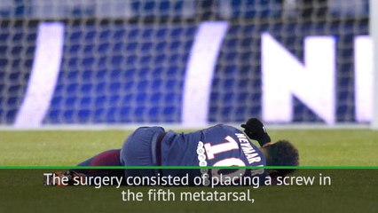 Neymar to be released from hospital on Sunday