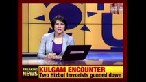 2 Hizbul Terrorists Killed In An Encounter In Kulgam, J&K
