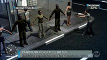 Bandidos explodem banco e usam reféns para fazer escudo humano no RS