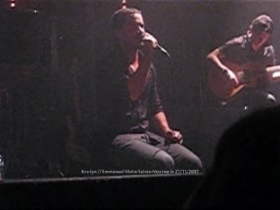 Emmanuel Moire - Merci - Sainte Maxime