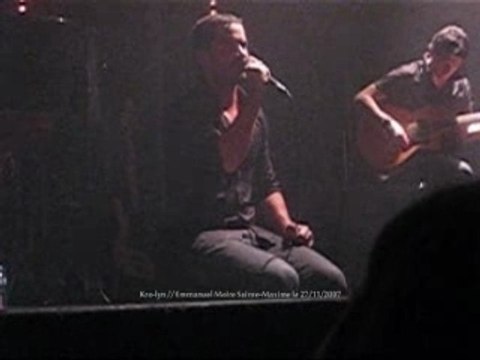 Emmanuel Moire - Merci - Sainte Maxime