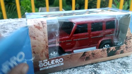 Unboxing of 2018 New Mahindra Bolero - Diecast Toy Car