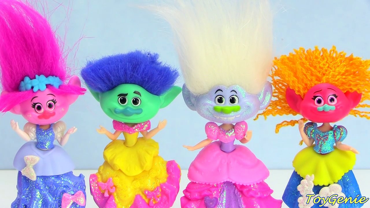 Disney Princess Wrong Heads with Trolls and Magical Surprises