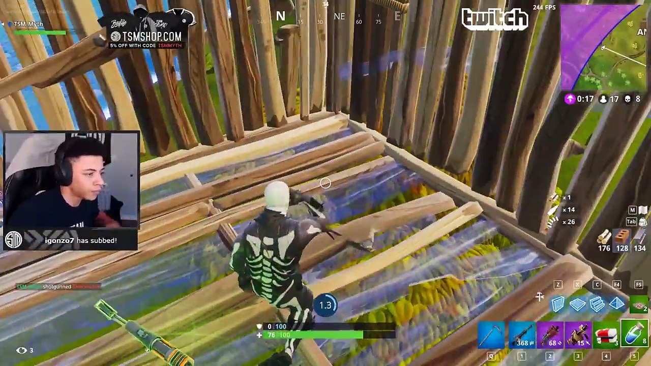 TSM Myth - INTENSE SCRIM AGAINST PROS!! (Fortnite BR Full Match)