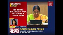 Indian Govt Made Arrangements To Evacuate Indians From South Sudan