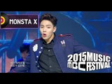 [2015 MBC Music festival] 2015 MBC 가요대제전 - MONSTA X - HERO, 몬스타엑스 - HERO 20151231