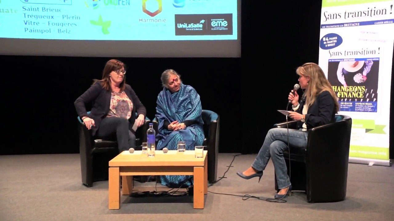 Conférence de Vandana Shiva à Rennes - 23 février 2018