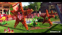[HD] Cars Land Holiday Decoration new - Disney California Adventure - Disneyland