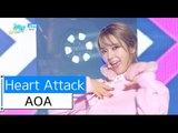 [HOT] AOA - Heart Attack, 에이오에이 - 심쿵해, Show Music core 20151226