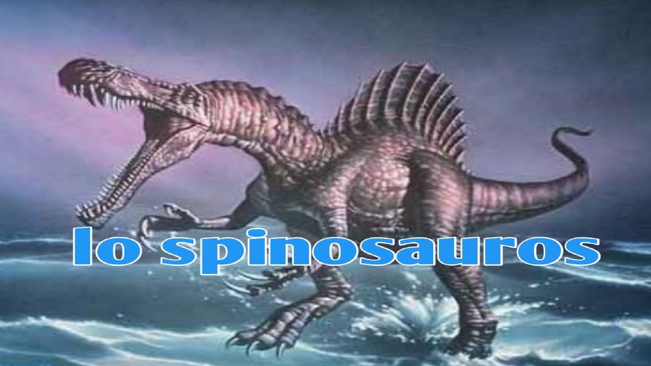 lo spinosauros