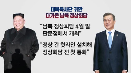문 대통령 '친서'에 쏠린 눈...3차 남북정상회담 앞당겨 / YTN