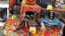 Spirit Halloween 2016 Animatronics Video Store Tour Lorraine Toys Videos