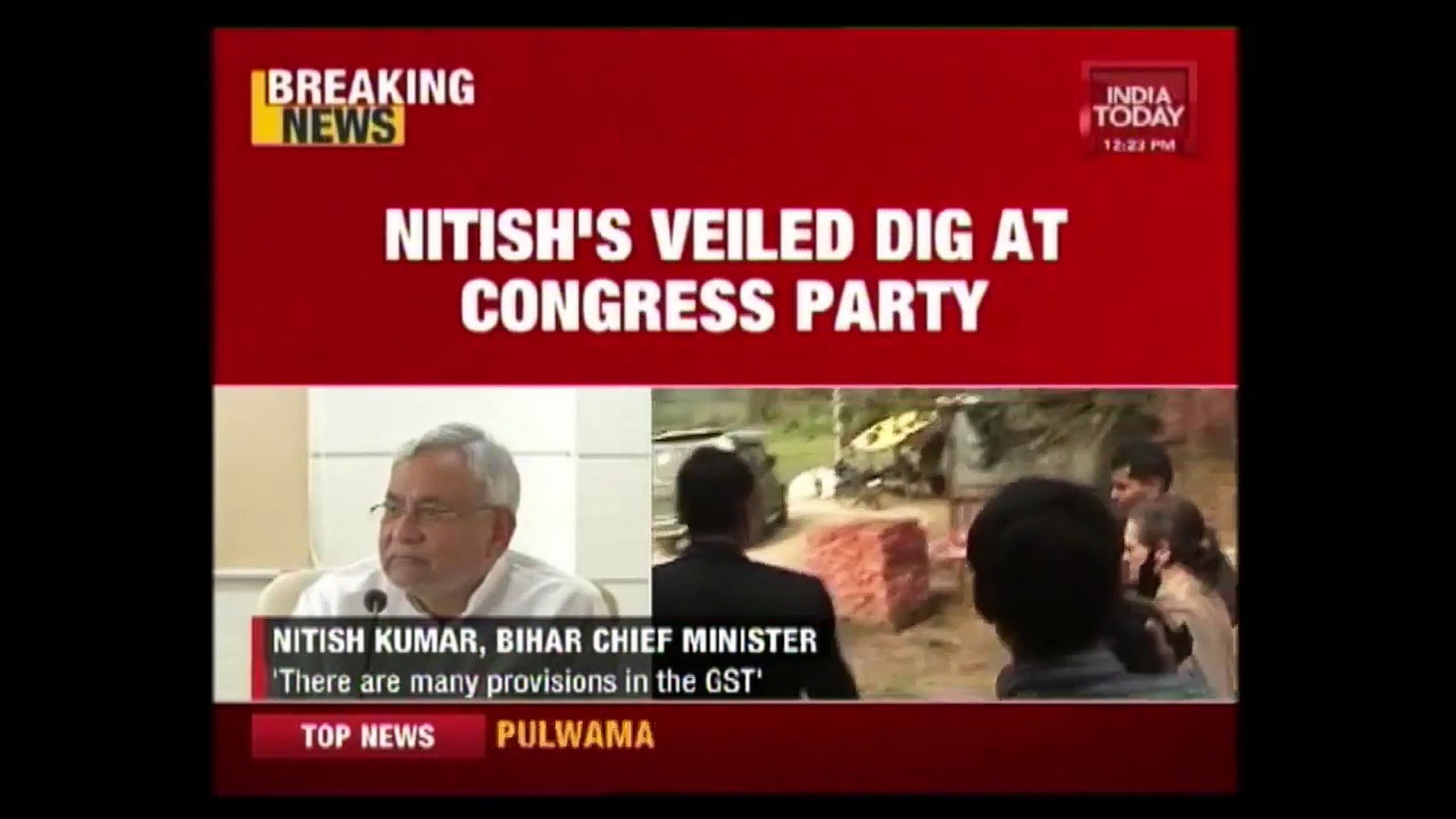 Nitish Kumar Blames Congress For 'Mess' In Opposition