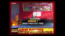 Women Sit On Protest Demanding GST-Free Sanitary Napkins In Maharashtra
