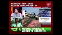 Farmers Protest In Maha Govt Demanding Loan Waiver Turn Violent