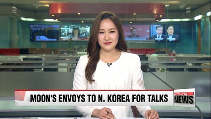 South Korea's Moon Jae-in to send special envoys to N. Korea Monday to broker talks with Washington