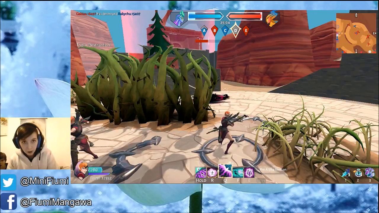 Le moment spécial  Luca  qui commente le stream de Fiumi