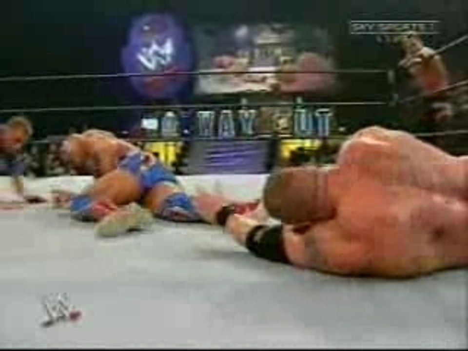 WWE No Way Out 2003 Benoit & Brock Vs Team Angle