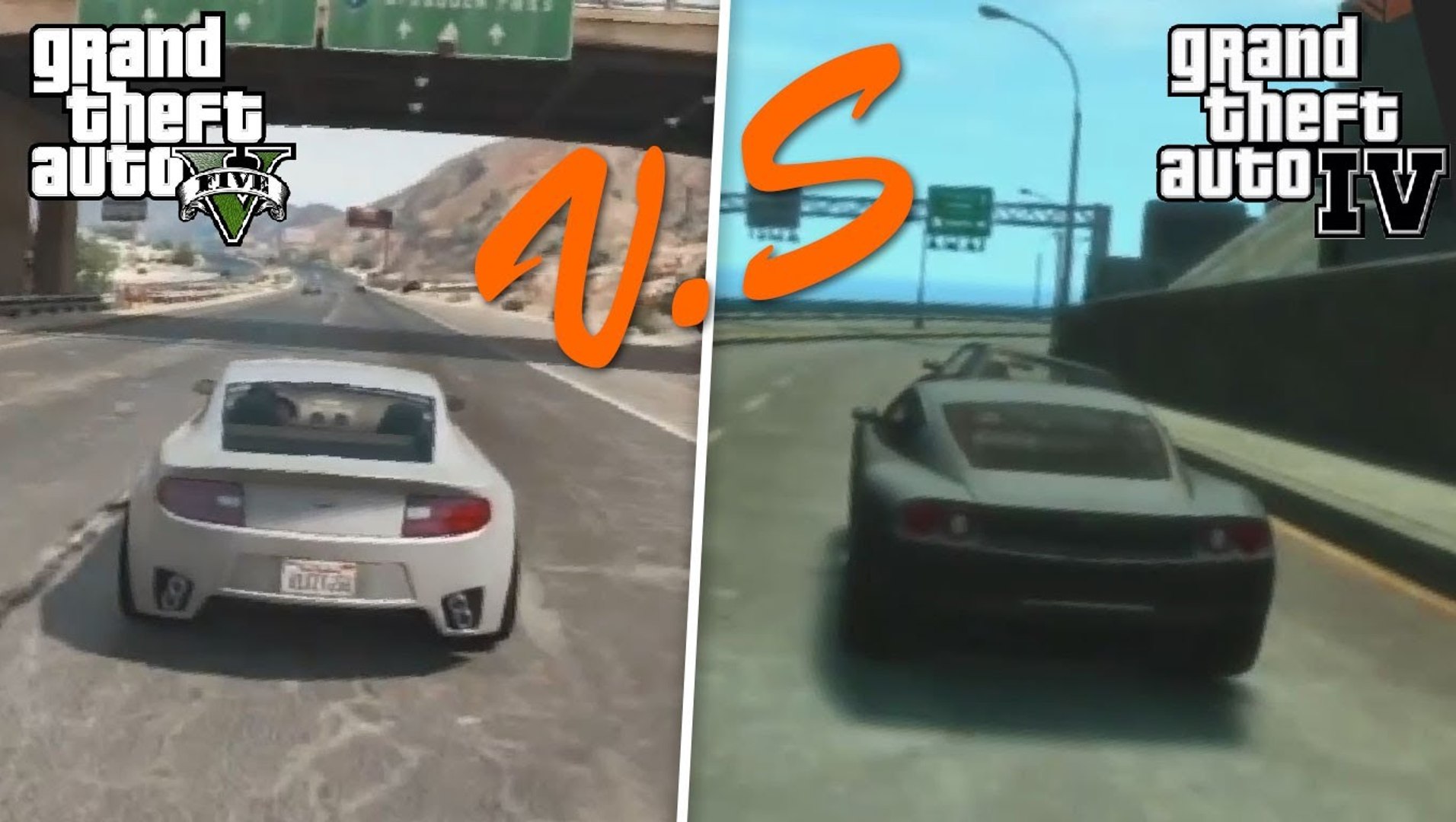 GTA V vs GTA IV 2018