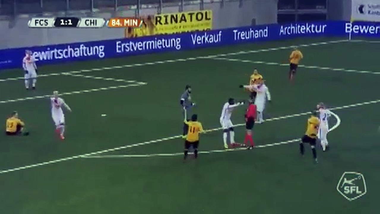 Schaffhausen 2:1 Chiasso (Switzerland. Challenge League. 3 March 2018)