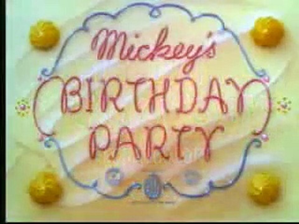 Mickey's Birthday Party 1942