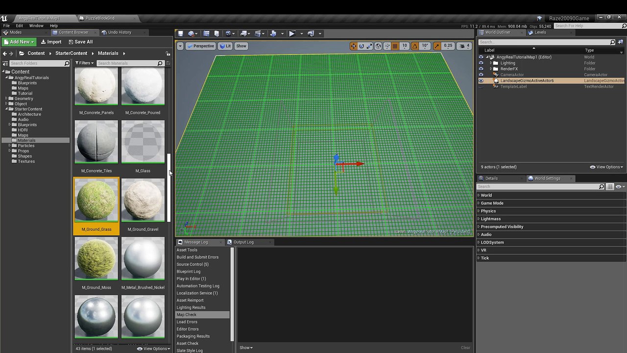 Unreal Engine 4 - Tutorial ITA - TBS #3 "Creazione Terreno" 1