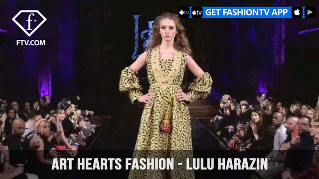 New York Fashion Week Fall/Winter 18 19 - Art Hearts Fashion - Lulu Harazin | FashionTV | FTV