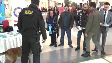 Bursa Narkotik Köpeği Rona'ya İlgi