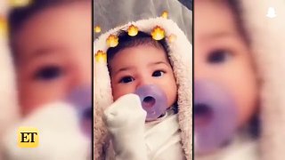 Kylie Jenner Shares Adorable Face Close-up of Daughter Stormi -- Watch!