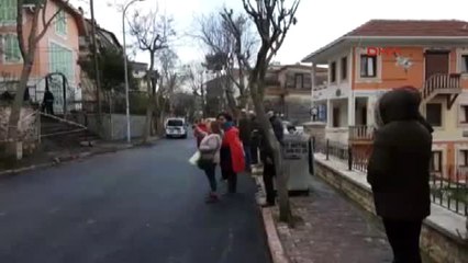 Heybeliada'da 3 Ahşap Bina Alev Alev Yandı