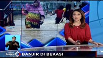 Kali Bekasi Meluap, Warga Teluk Pucung Kembali ke Banjir