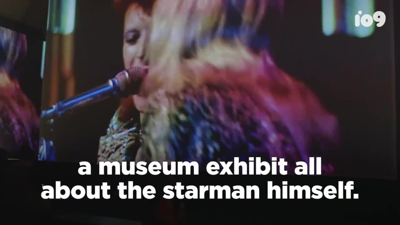 A Peek Inside the Bowie Exhibit