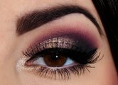 Purple and gold makeup tutorial - Quick & Easy Makeup Tips