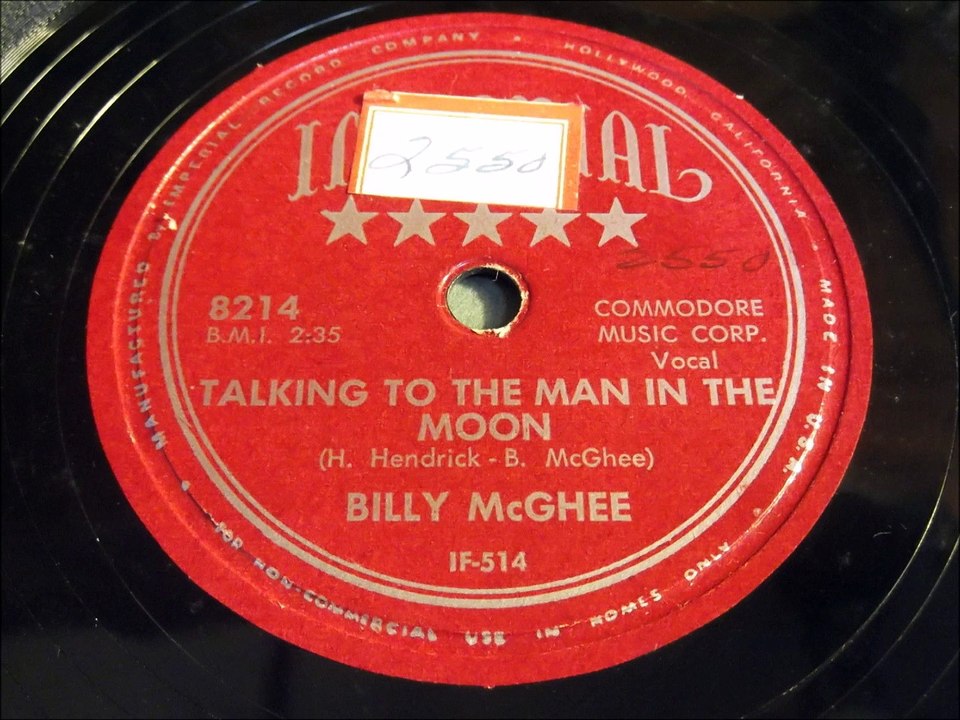 BILLY McGHEE Talking To The Man In The Moon IMPERIAL