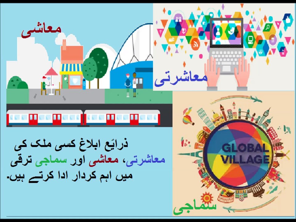 5th class social studies,  47, mass communication , ذرایؑع ابلاغ