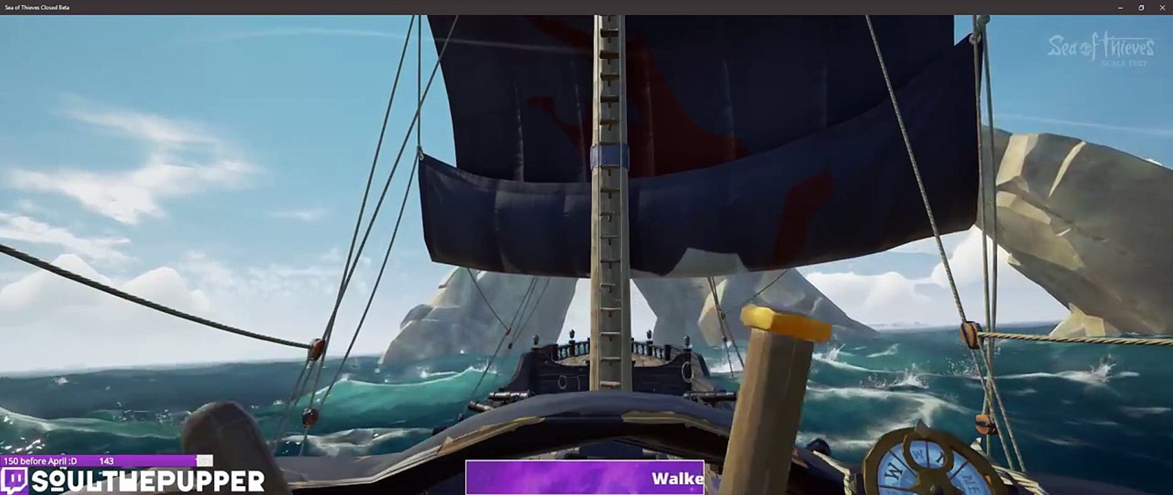 Shooting the Gap in Sea of Thieves :D