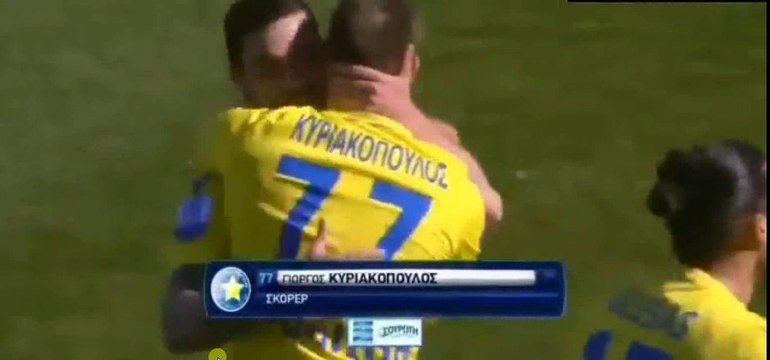 Το γκολ του Κυριακόπουλου - Αστέρας Τρίπολης 1-0 ΠΑΟΚ 04.03.2018 (HD)