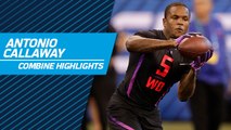 Antonio Callaway 2018 NFL Scouting Combine workout