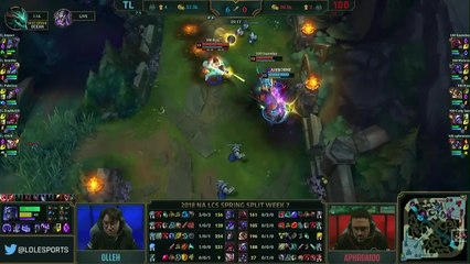 2018 NA LCS Spring Split: Team Liquid vs 100 Thieves