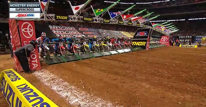 Monster Energy Supercross 2018 - Atlanta - 450 Main Event 1