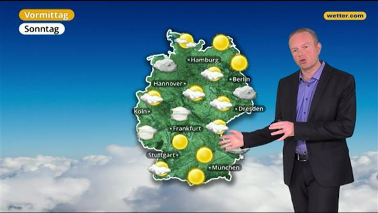 Das Wetter in Deutschland am 04. März 2018
