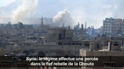 Syrie: le régime "progresse" sur plusieurs fronts dans la Ghouta