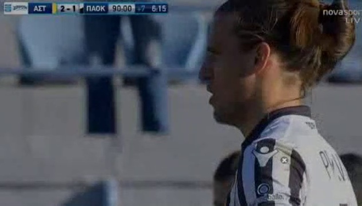 2-2 Aleksandar Prijović Goal - Asteras Tripolis 2 - 2 PAOK 04.03.2018