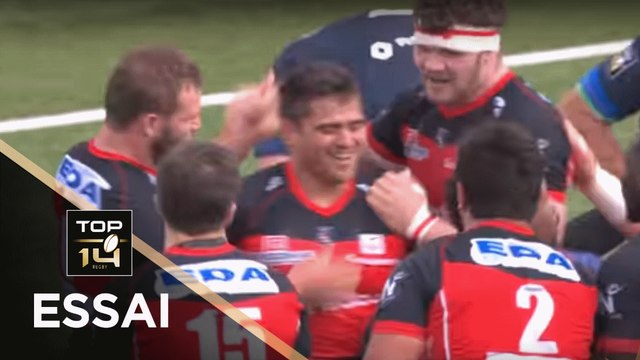 TOP 14 - Essai Benjamin BOTICA (USO) - Oyonnax - Paris - J19 - Saison 2017/2018