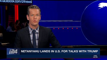 i24NEWS DESK | Netanyahu lands in U.S. for talks with Trump | Sunday, March 4th 2018