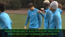 Morata needs patience to end Chelsea goal drought - Conte
