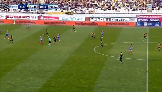 Marko Livaja Goal HD - AEK Athens FC 1-0 Panionios 04.03.2018