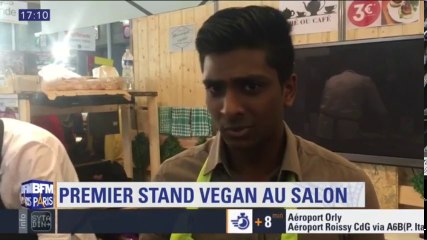 Salon de l'agriculture: le premier stand vegan accueilli avec méfiance par certains éleveurs